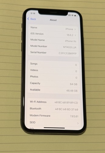 Iphone 64gb sbloccato usato - xs,